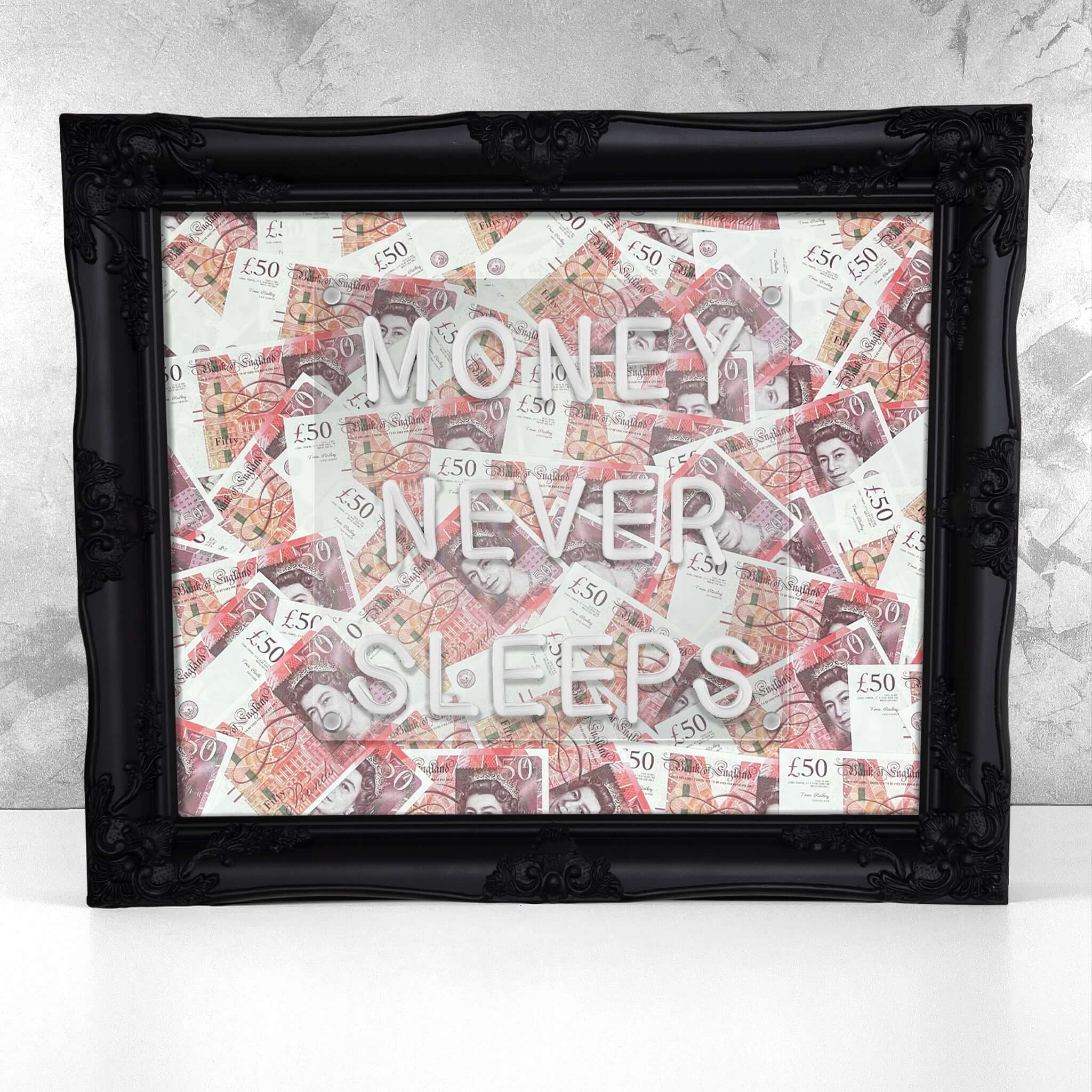 Money Never Sleeps V2 LED frame - GBP - Image 4