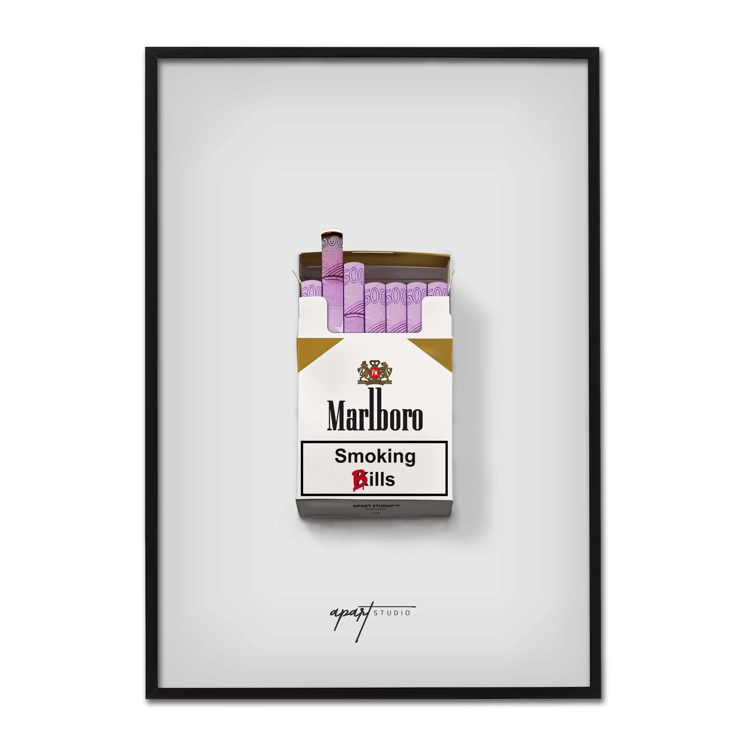 Smoking Bills Print - EUR - Image 3