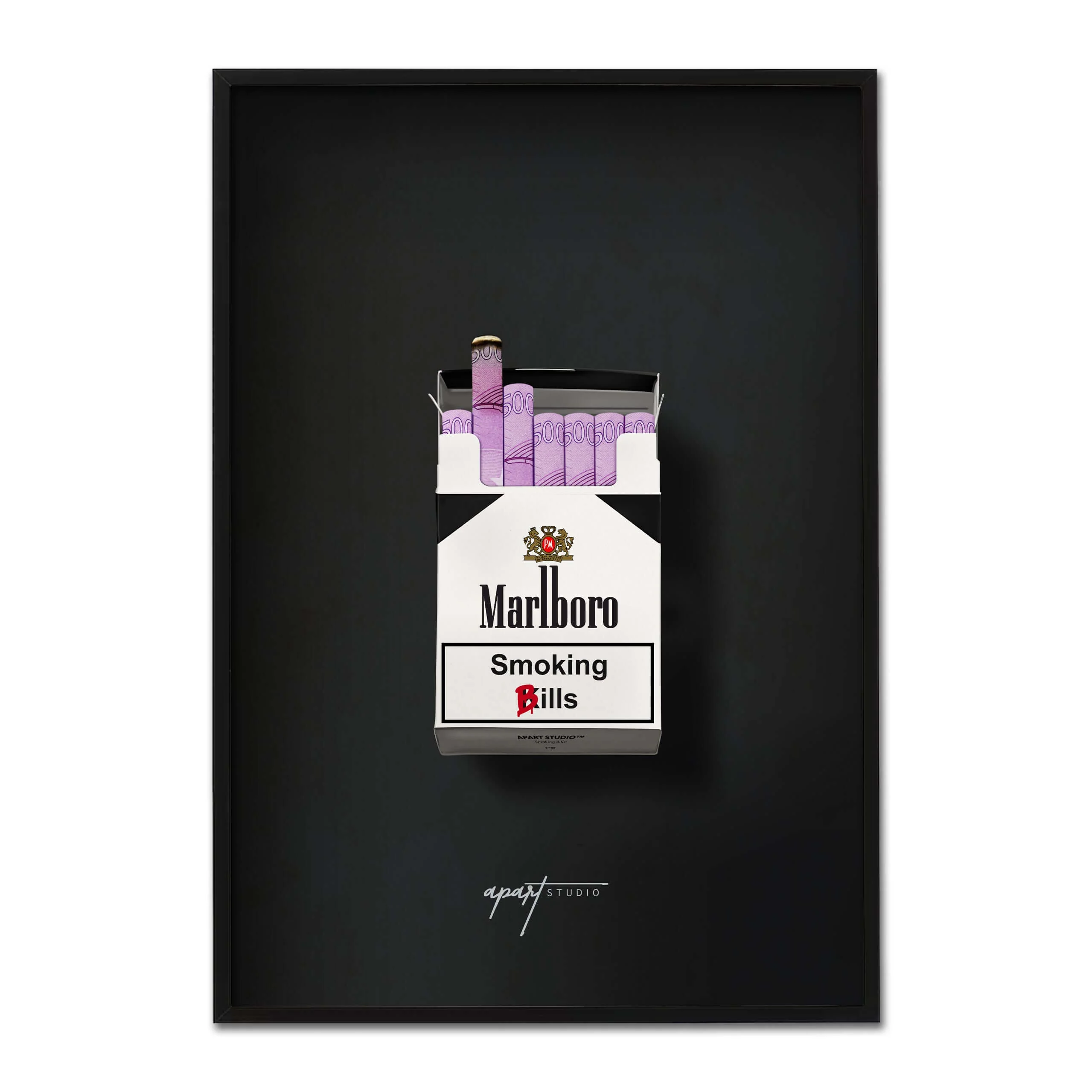 Smoking Bills Print - EUR - Image 4