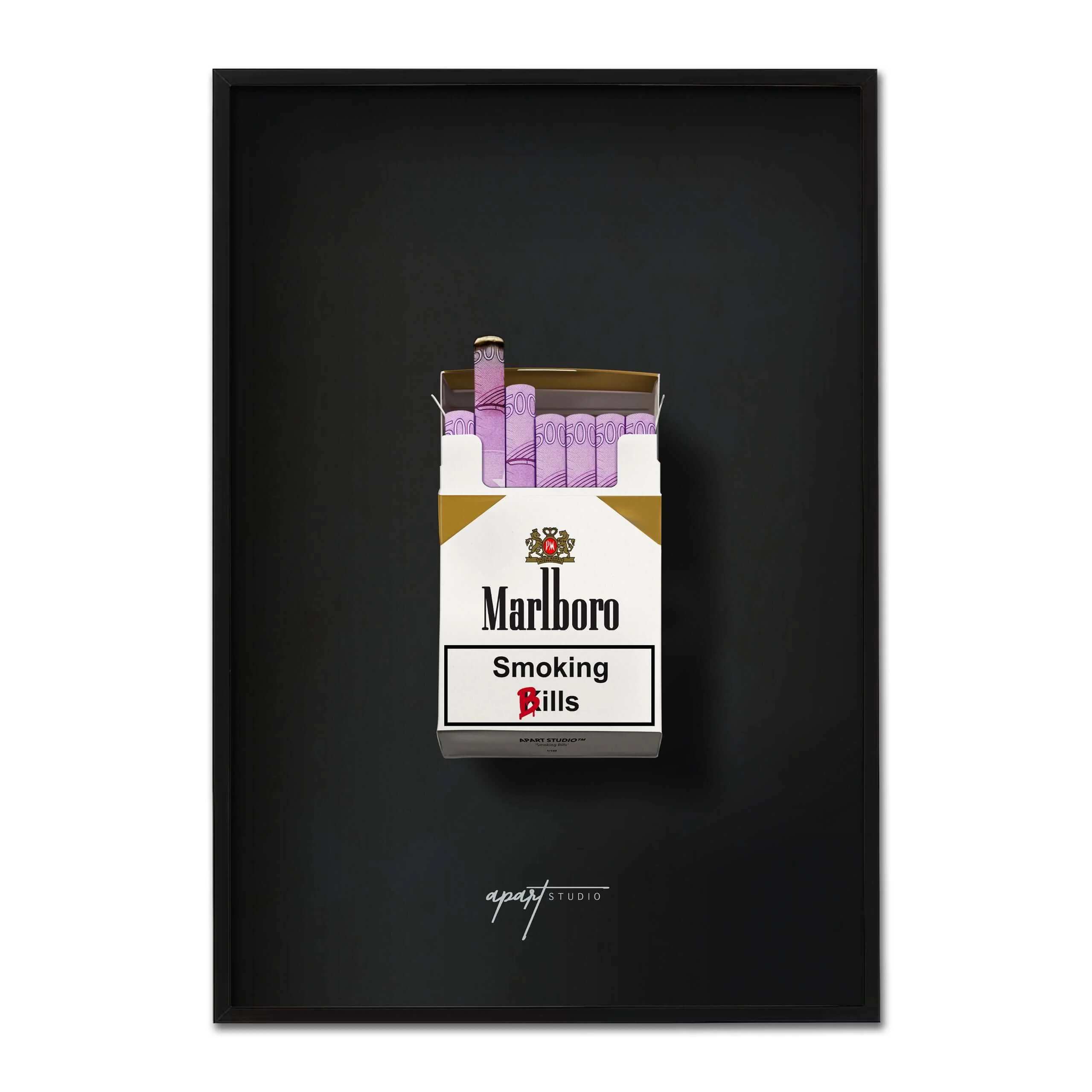 Smoking Bills Print - EUR - Image 5